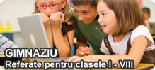 Referate pentru gimnaziu