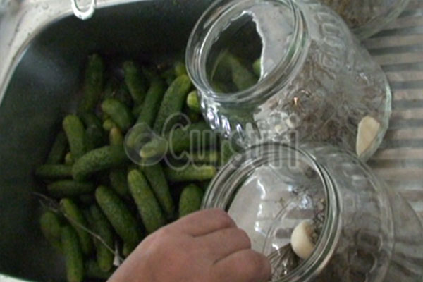 Cum sa pui castraveti murati in saramura